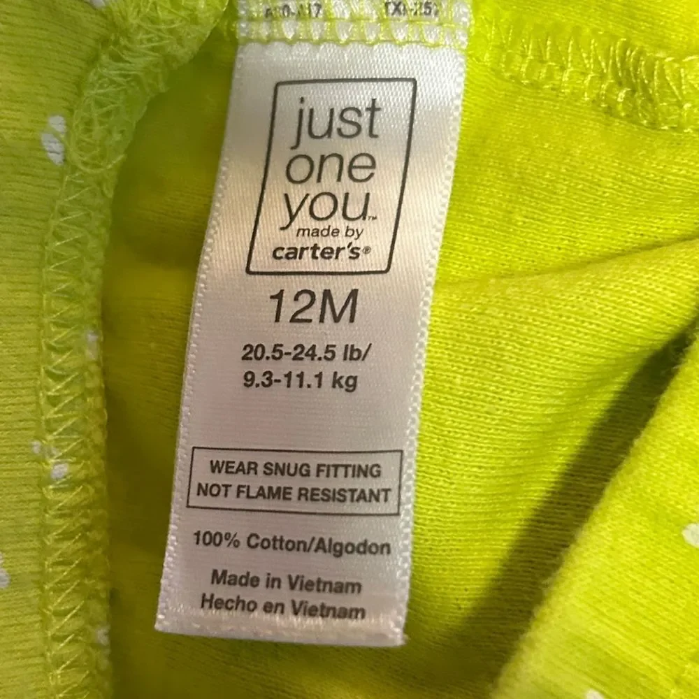 Just One You by Carter's 12M Daddy's Little Princess 2 Piece Set Shirt & Shorts